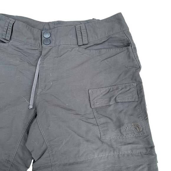Rare 2009 The North Face Hyvent Cargo Pants Size 8 Gray - Picture 4 of 9